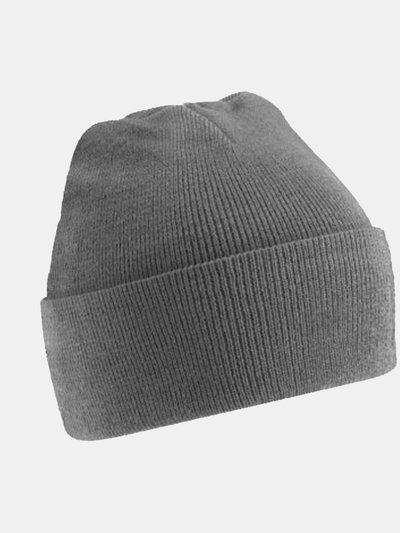 Beechfield Soft Feel Knitted Winter Hat - Granite product