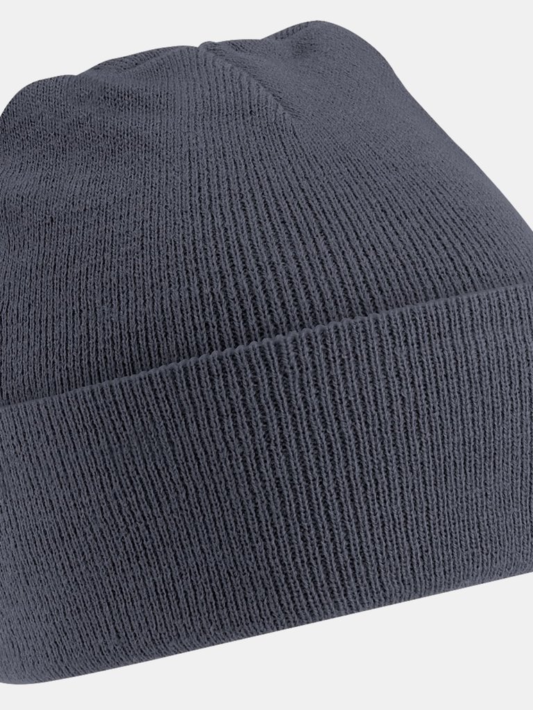 Soft Feel Knitted Winter Hat - Graphite Gray - Graphite Gray