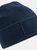 Thinsulate Removable Patch Beanie - French Navy
