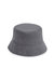 Unisex Adult Organic Cotton Bucket Hat - Graphite Grey