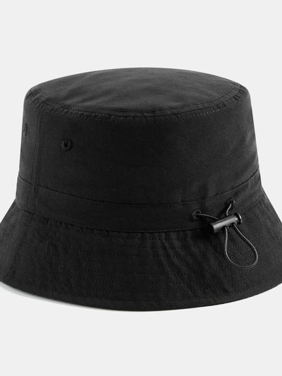 Beechfield Unisex Adult Recycled Polyester Bucket Hat - Black product
