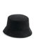 Unisex Adult Recycled Polyester Bucket Hat - Black