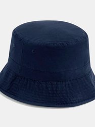 Unisex Adult Recycled Polyester Bucket Hat - French Navy