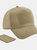 Unisex Adult Removable Patch Baseball Cap - Desert Sand