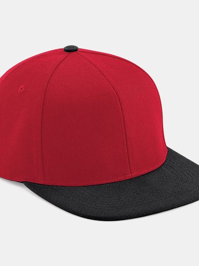 Beechfield Unisex Adult Two Tone Baseball Cap - Red/Black product
