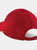 Unisex Authentic 6 Panel Baseball Cap (Pack of 2) - Classic Red