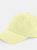 Unisex Low Profile 6 Panel Dad Cap - Pastel Lemon