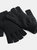 Unisex Plain Basic Fingerless Winter Gloves - Black - Black
