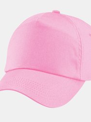 Unisex Plain Original 5 Panel Baseball Cap - Classic Pink