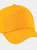 Unisex Plain Original 5 Panel Baseball Cap - Gold - Gold