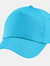 Unisex Plain Original 5 Panel Baseball Cap - Surf Blue