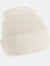 Unisex Plain Winter Beanie Hat / Headwear Ideal For Printing - Almond - Almond