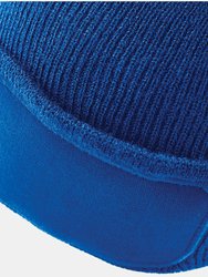 Unisex Plain Winter Beanie Hat/Headwear (Ideal For Printing) - Bright Royal