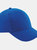 Unisex Pro-Style Heavy Brushed Cotton Baseball Cap/Headwear - Bright Royal - Bright Royal
