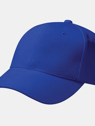 Unisex Pro-Style Heavy Brushed Cotton Baseball Cap/Headwear - Bright Royal
