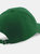 Unisex Pro-Style Heavy Brushed Cotton Baseball Cap / Headwear - Forest Green