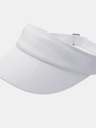 Unisex Sports Visor / Headwear - White