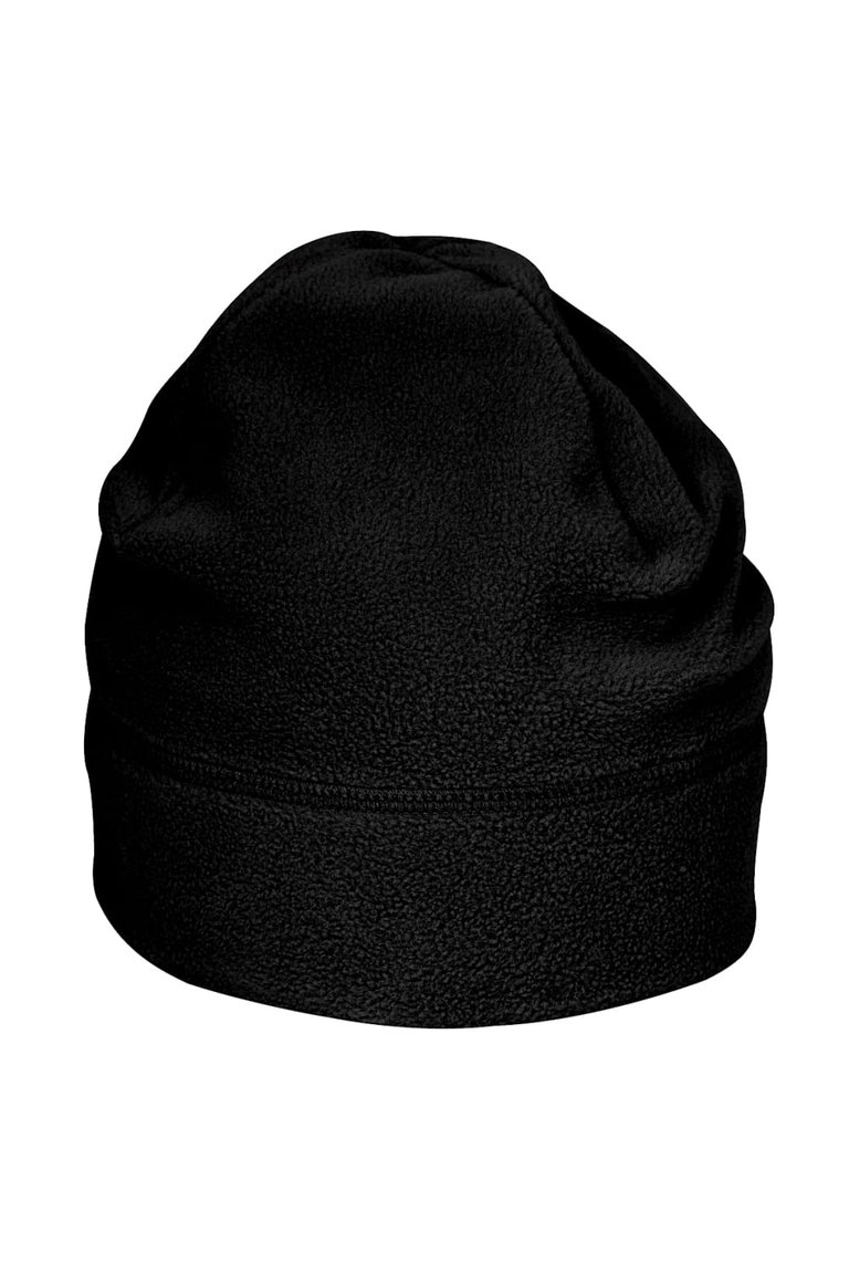 Unisex Suprafleece™ Summit Winter Hat - Black - Black