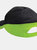 Unisex Teamwear Competition Cap Baseball/Headwear - Black/Lime Green
