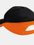 Unisex Teamwear Competition Cap Baseball / Headwear - Black/Orange