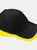 Unisex Teamwear Competition Cap Baseball / Headwear - Black/Yellow - Black/Yellow
