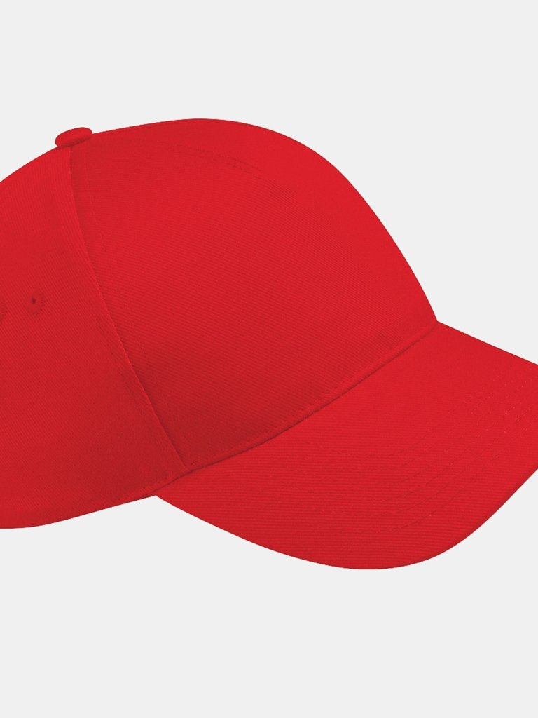 Unisex Ultimate 5 Panel Baseball Cap - Classic Red - Classic Red