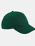 Unisex Ultimate 6 Panel Cap - Bottle Green - Bottle Green