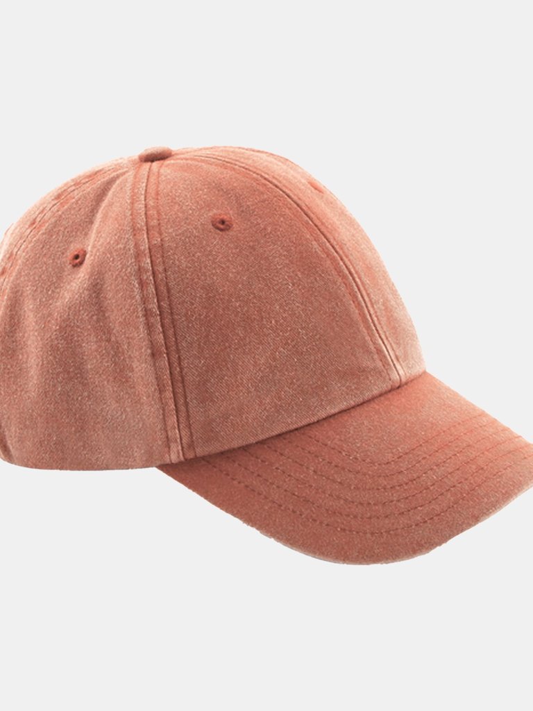 Vintage Low Profile Cap - Orange - Orange
