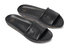 Gallito Leather Slide Sandal - Black - Black