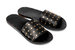 Lovebird Stud Sandals - Black/Black
