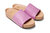 Pelican Leather Platform Sandal - Lilac/Beach