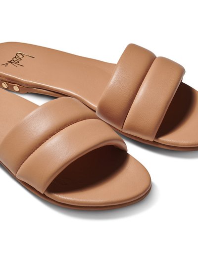 SEABIRD Platinum & Honey Leather Thong Sandal