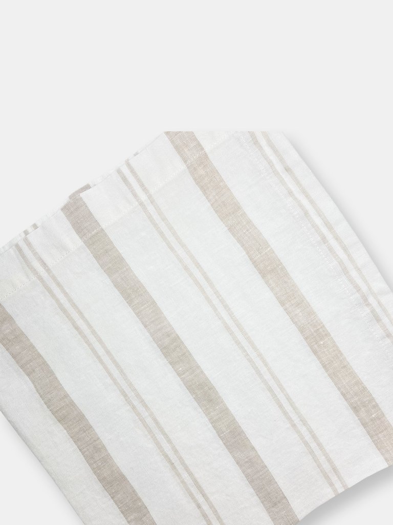 Striped Napkins - Beige Stripe