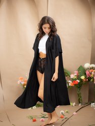 Tunic Robe Black