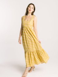 Devon Dress - Moss Rose Echo