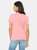 Bella + Canvas Womens/Ladies Jersey Short-Sleeved T-Shirt (Pink)