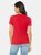 Bella + Canvas Womens/Ladies Jersey Short-Sleeved T-Shirt (Red)