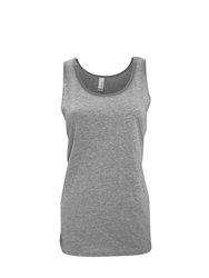 Canvas Womens/Ladies Jersey Sleeveless Tank Top (Heather Slate) - Heather Slate