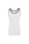 Canvas Womens/Ladies Jersey Sleeveless Tank Top (White/Black) - White/Black