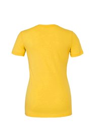 Ladies/Womens The Favorite Tee Short Sleeve T-Shirt - Yellow