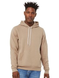 Unisex Adult Polycotton Pullover Hoodie - Tan - Tan