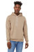 Unisex Adult Polycotton Pullover Hoodie - Tan - Tan