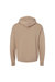 Unisex Adult Polycotton Pullover Hoodie - Tan