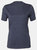 Womens/Ladies Heather Jersey Relaxed Fit T-Shirt - Dark Grey