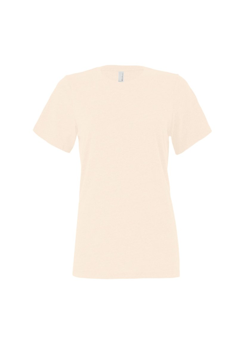 Womens/Ladies Heather T-Shirt - Heather Natural