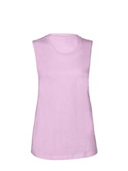 Womens/Ladies Jersey Tank Top - Lilac