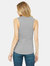 Womens/Ladies Muscle Jersey Tank Top (Athletic Heather Grey)