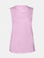 Womens/Ladies Muscle Jersey Tank Top - Lilac - Lilac