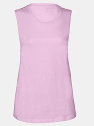 Womens/Ladies Muscle Jersey Tank Top (Lilac) - Lilac