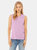 Womens/Ladies Muscle Jersey Tank Top (Lilac)